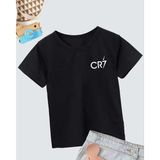 Marsilyan Erkek Çocuk Baskılı T-Shirt - Siyah - 5 - 7 Yaş