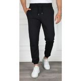 Marsilyan Erkek Jogger Eşofman Altı Cepli, Paça Lastikli , Spor Pantolon - Siyah - XL