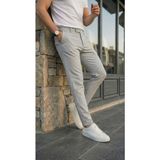 Marsilyan Erkek Slim Fit Dilli Kumaş Pantolon - Gri - 30