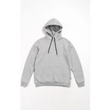 Marsilyan Erkek Uzun Kol Kapşonlu Basic Sweatshirt Hoodie - Gri - 2XL