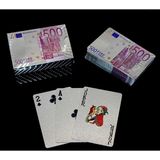 Marsilyan Euro Tasarımlı Gümüş Iskambil Oyun Kartı ALK2812 - standart