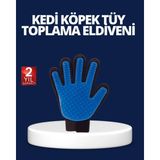 Marsilyan Evcil Hayvan Tüy Toplama ve Masaj Eldiveni – Köpek ve Kedi Tüy Dökülme Önleyici Bakım Eldiveni