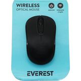 Marsilyan Everest SM-804 Wireless - Kablosuz 1600DPI USB Optical Mouse Vakum Ambalaj (4887) - Renkli