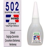 Marsilyan Evobond 502 Japon Yapıştırıcısı Süper Glue 20 gr - standart - Renkli