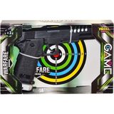 Marsilyan Fab 1702 Pilli Lazerli Silah Oyuncak -Prestij - 10 cm