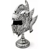 Marsilyan- Fantastik Tasarımlı Miğfer Biblosu - Metal - 53X20 cm Dekoratif Obje - Renkli - standart