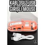 Marsilyan Fare Mouse Çift Modlu Kablosuz Bağlantılı 2.4ghz Destekli - 1