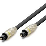 Marsilyan Fiber Optik Ses Kablosu 1.5 M Siyah HDX7804 - Renkli - standart