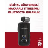 Marsilyan Fineblue F580 Bluetooth Kulaklık – Klipsli, Dijital Göstergeli, Su Geçirmez, 12 Saat Pil Ömür - --