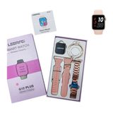 Marsilyan G12 Plus Akıllı Saat - 01P-Pembe