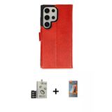 Marsilyan™- Galaxy S24 Ultra Kılıf Siluet Işık Serisi - Siyah Autokit 5İn1 Fiber Hayalet Polymer Nano Ekran Koruyucu + B