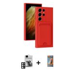 Marsilyan™- Galaxy S24 Ultra Kılıf Vadi Çizgi Prime - Siyah Autokit 5İn1 Fiber Hayalet Polymer Nano Ekran Koruyucu + Pvd