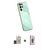 Marsilyan™- Galaxy S24 Ultra Kılıf Yankı Serisi - Siyah Bilvis 3D Cam Ekran Koruyucu + Bilvis Titan Kamera Lens - Gd