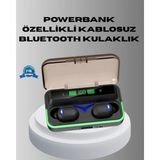 Marsilyan Gaming Bluetooth Kulaklık 800MAH Powerbank Düşük Gecikmeli - Çok Renkli