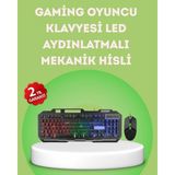 Marsilyan Gaming Klavye ve Mouse Seti PG8018 – Dayanıklı Tuşlar, Hızlı Komut