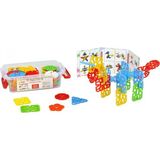 Marsilyan™- Geometrik Puzzle Küçük- Mühürlü Kutuda - 280 Parça