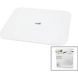 Marsilyan™- Gizli Ekran -Soft Beyaz Cam Zemin Dijital Baskül Terazi 180KG Sensör -Led Ekran -Oda℃ TF-1070 BX40