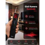 Marsilyan Gizli Kameera, Gps ve Rf Sinyal Tespit Cihazı