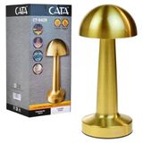 Marsilyan GOLD Mantar Lamba CT-8429 Lizbon 3 Renk Şarjlı Masa Lambası (4887)