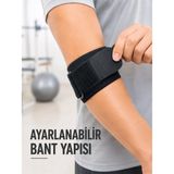 Marsilyan Golfçü Dirseği Bandajı Spor ve Günlük Kullanım Için Dirsek Bandı - Renkli - standart