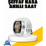 Marsilyan Gps ve Nfc Destekli Akıllı Saat Ios Android Uyumlu - 35 - 48 mm - 1 - 01P-Pembe