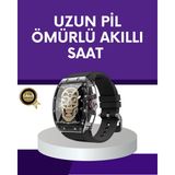 Marsilyan Gps ve Nfc Özellikli Akıllı Saat Ios Android Uyumlu - Renkli