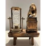 Marsilyan Gramofon Biblolu Kum Saati - Renkli