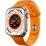 Marsilyan Gs Ultra 8 Max 45MM Kordon Kilitli Watch 8 Ultra 2.08 Ekran Akıllı Saat - Konuşma Özellikli - 01P-Pembe
