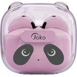 Marsilyan GT05 Kablosuz Airpods Kulaklık - Pembe - 1