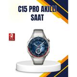 Marsilyan Gümüş Akıllı Saat 46MM Kasa - 01P-Pembe