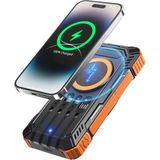 Marsilyan Güneş Enerjili 20.000 Powerbank - 000-Siyah