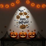 Marsilyan Halloween Temalı Balkabaklı Duvar Sticker Seti - 1 lt - Renkli