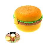 Marsilyan Hamburger Tasarımlı Beslenme Kabı - 1 - Renkli