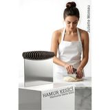 Marsilyan Hamur Kesme ve Şekillendirme Spatulası Paslanmaz Çelik – 12X10,5 cm 722423 - Renkli - standart