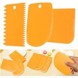 Marsilyan™- Hamur Şekillendirici Kesici Kazıyıcı Pasta Kek Dekorasyon Seti BX40 - Renkli - standart
