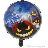 Marsilyan Happy Halloween Balkabağı Folyo Balon 18 Inç - Renkli - standart