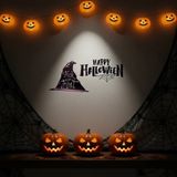 Marsilyan Happy Halloween Temalı Duvar Stickerı - Renkli