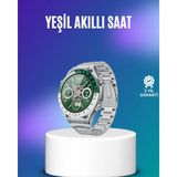 Marsilyan- Harita Görüntüleme Özellikli Amoled Akıllı Saat 3 Kayışlı Fitness Takipli - 1 - Renkli