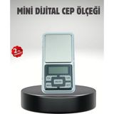 Marsilyan Hassas Tartım Için Dijital Cep Terazisi Sayma Modlu - Renkli - standart