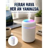 Marsilyan Hava Nemlendirici Buhar Makinesi LED Işıklı USB Dekoratif Nemlendirici Yeni Nesil - Çok Renkli - 1
