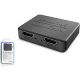 Marsilyan HDMI Splitter 4K 1 In 2 Out + USB Güç Kablosu - Siyah HDX1371