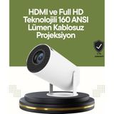 Marsilyan HDMI ve USB Girişli Uzun Ömürlü Ampullü Projeksiyon