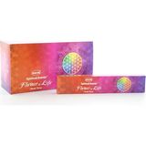 Marsilyan- Hem Flower Of Life Masala Aromalı Çubuk Tütsü - Renkli - standart