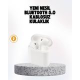 Marsilyan Hızlı Şarj Destekli 2. Nesil Bluetooth 5.0 Ergonomik Kulaklık - -- - 1