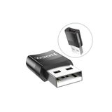 Marsilyan HOCO UA17 Erkek Type-C to Dişi USB Dönüştürücü Çevirici Adaptör-(5775) -