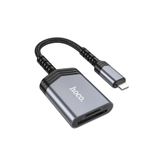 Marsilyan Hoco UA25 2-in-1 İPhone Lightning Kart Okuyucu-(5775) -