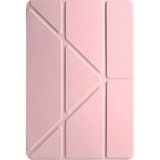 Marsilyan Huawei Matepad Pro 12.2 2025 Kalemlikli Mars Tablet Kılıfı - Rose Gold - Renkli
