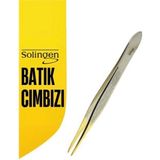 Marsilyan Ince Uçlu Batık Cımbızı - Şık ve Hassas Kaş Şekillendirme Solingen Professional - Çok Renkli