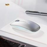 Marsilyan İNPHİC M5 Kablosuz Fare Şarj Edilebilir Sessiz Kullanım 2.4G Işıklı USB Mouse-(5775)