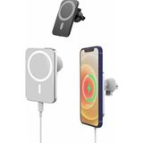 Marsilyan Ios Uyumlu Magsafe Kablosuz 15W Şarj Powerbank Magesafe - 001-Renkli